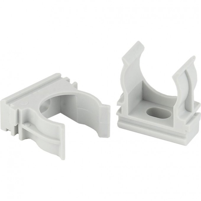 Держатель для труб (клипса) ЭРА d32 мм серый B0020125 Держатель для труб (клипса) ЭРА d32 мм серый B0020125