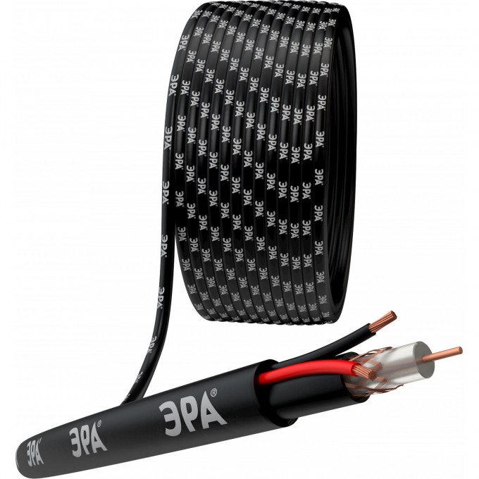 Кабель для аналогового видеонаблюдения ЭРА K-0.75-PE B0052735 Кабель для аналогового видеонаблюдения ЭРА K-0.75-PE B0052735