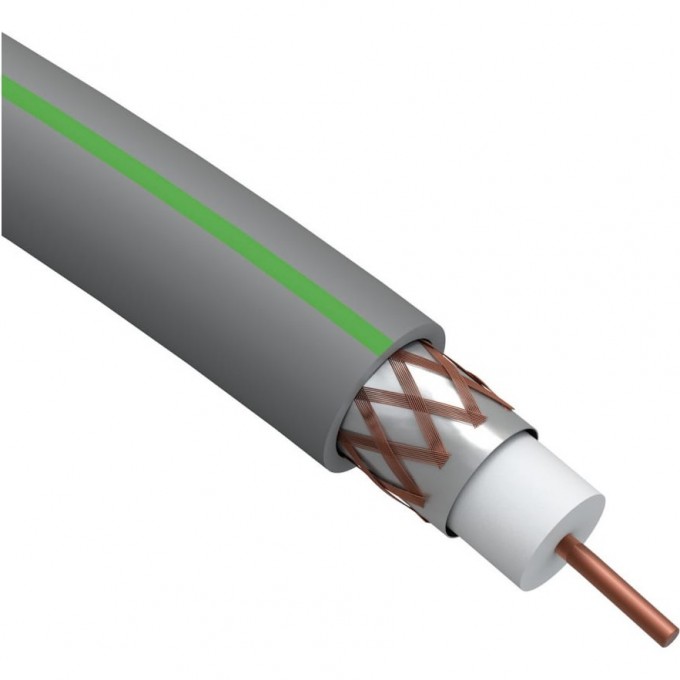 Кабель коаксиальный ЭРА SAT 703 B, 75 Ом, Cu/(оплётка Cu 75%), нг(А)HF, цвет серый, бухта 100 м B0044616 Кабель коаксиальный ЭРА SAT 703 B, 75 Ом, Cu/(оплётка Cu 75%), нг(А)HF, цвет серый, бухта 100 м B0044616
