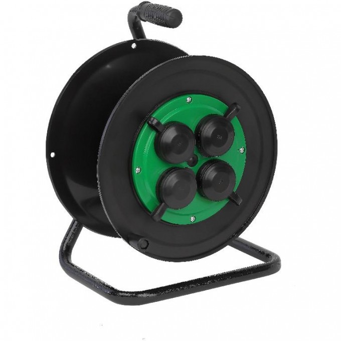 Катушка пластиковая ЭРА RP-4e-IP44 для подключения провода 4 розетки c заземлением с защитными крышками B0055423 Катушка пластиковая ЭРА RP-4e-IP44 для подключения провода 4 розетки c заземлением с защитными крышками B0055423