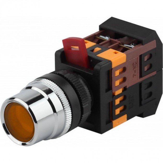 Кнопка ЭРА ABLF-22 желт. D22мм неон/240В 1з+1р BBT10-ABLF-K05E Б0045649 B0045649 Кнопка ЭРА ABLF-22 желт. D22мм неон/240В 1з+1р BBT10-ABLF-K05E Б0045649 B0045649