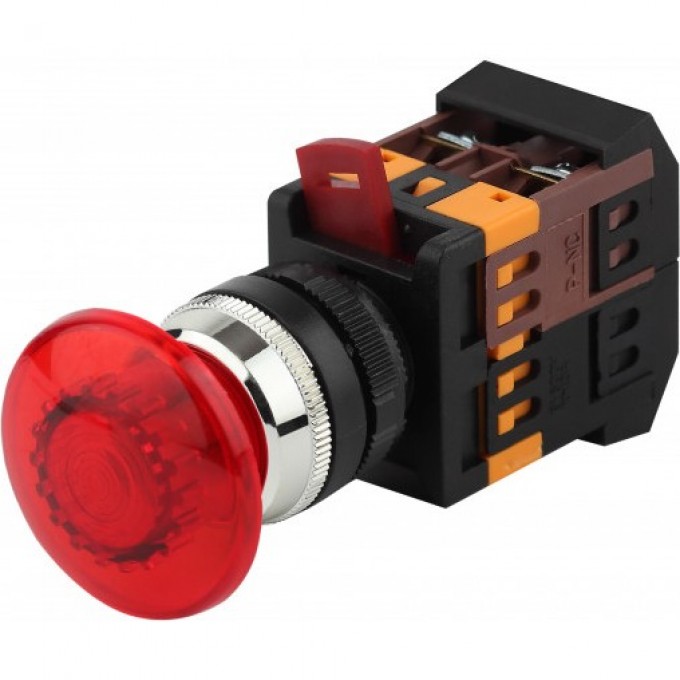 Кнопка ЭРА AELA-22 "ГРИБОК" D22мм 1з+1р неон/240В BBG20-AELA-K04E красн. Б0045630 B0045630 Кнопка ЭРА AELA-22 "ГРИБОК" D22мм 1з+1р неон/240В BBG20-AELA-K04E красн. Б0045630 B0045630
