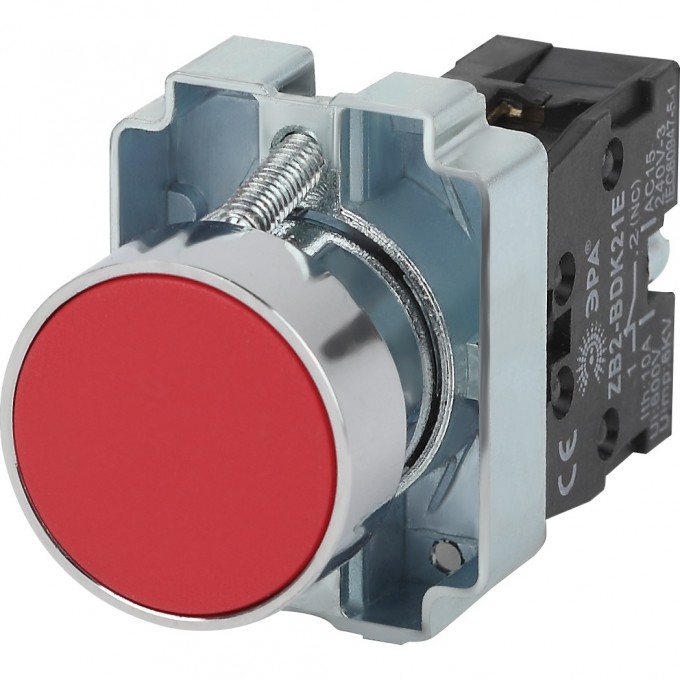 Кнопка управления ЭРА LAY5-BA42 без подсветки красн. 1р BBT61-BA-K04E ЭРА Б0045667 B0045667 Кнопка управления ЭРА LAY5-BA42 без подсветки красн. 1р BBT61-BA-K04E ЭРА Б0045667 B0045667