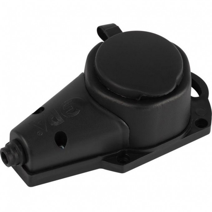 Колодка ЭРА Б0068402 KX-1e-B-IP44 каучуковая с заземлением 1 розетка 16A IP44 черный B0068402 Колодка ЭРА Б0068402 KX-1e-B-IP44 каучуковая с заземлением 1 розетка 16A IP44 черный B0068402