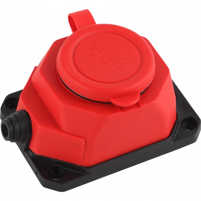 Колодка ЭРА K-1E-RED-IP44 каучуковая с заземлением 1 розетка 16A IP44 красная B0044550 Колодка ЭРА K-1E-RED-IP44 каучуковая с заземлением 1 розетка 16A IP44 красная B0044550