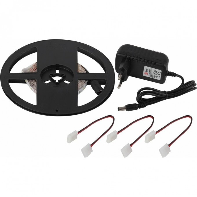 Комплект светодиодной ленты ЭРА Б0043062 2835kit-4.8-60-12-IP20-2700 теплый белый 12В 5м B0043062 Комплект светодиодной ленты ЭРА Б0043062 2835kit-4.8-60-12-IP20-2700 теплый белый 12В 5м B0043062