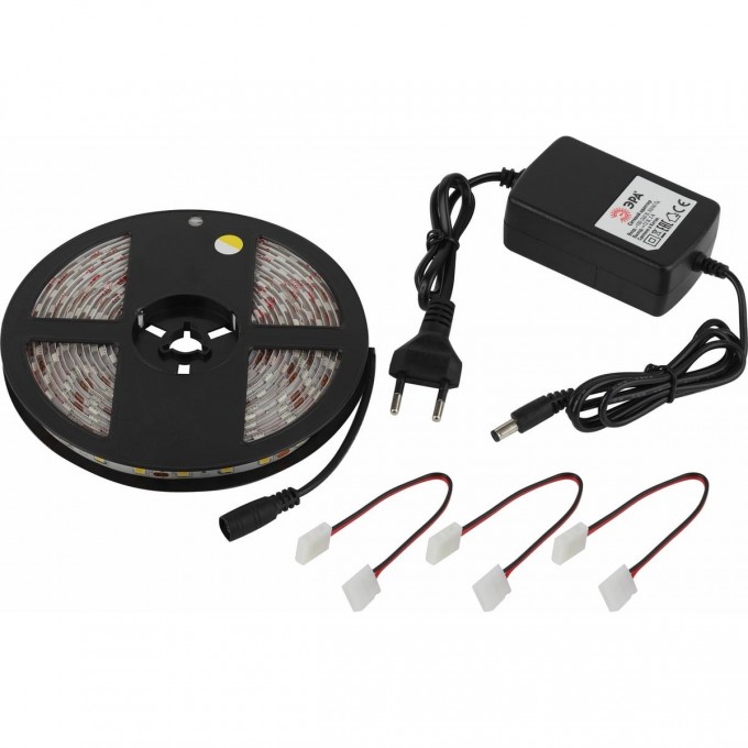 Комплект светодиодной ленты ЭРА Б0043069 5050kit-14.4-60-12-IP65-2700 теплый белый 12В 5м B0043069 Комплект светодиодной ленты ЭРА Б0043069 5050kit-14.4-60-12-IP65-2700 теплый белый 12В 5м B0043069