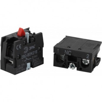 Контактный блок ЭРА 1р для серии LAY5 40/960/11520 Б0045692 Контактный блок ЭРА 1р для серии LAY5 40/960/11520 Б0045692