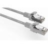 Патч корд ЭРА F/UTP экранированный 0,5 м категория 5e серый CU B0051343