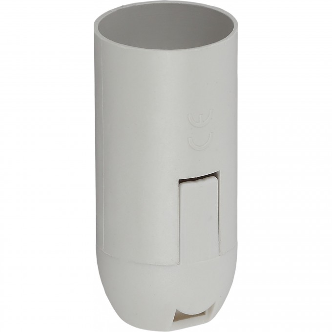 Патрон ЭРА Е14 подвесной пластик белый x50 B0043747 Патрон ЭРА Е14 подвесной пластик белый x50 B0043747