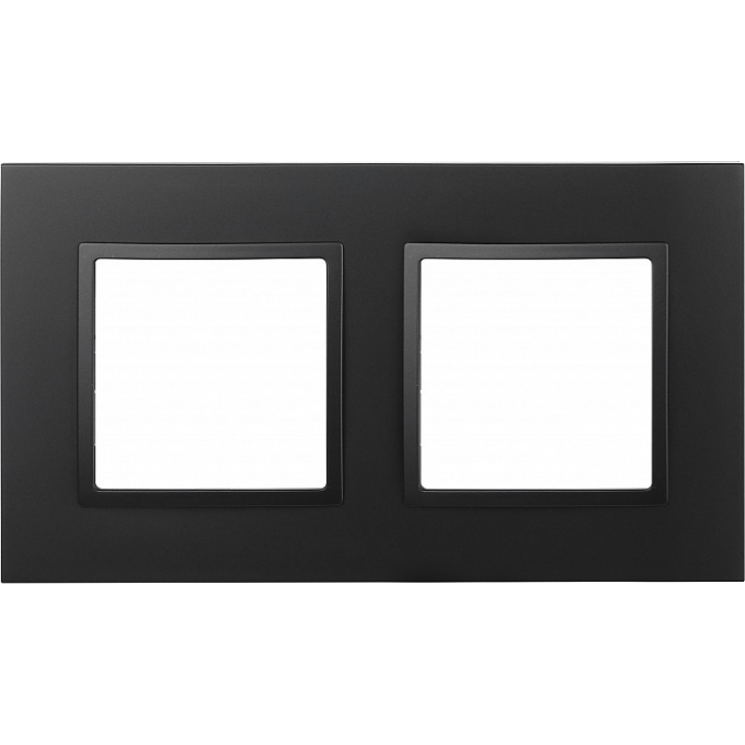 Рамка 2-м ЭРА ELEGANCE CLASSIC 14-5012-05 антрацит B0060580 Рамка 2-м ЭРА ELEGANCE CLASSIC 14-5012-05 антрацит B0060580