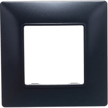 Рамка на 1 пост ЭРА ELEGANCE 14-5001-05 антрацит