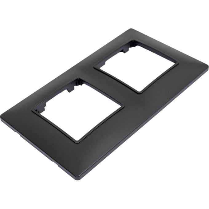 Рамка на 2 поста ЭРА ELEGANCE 14-5002-05 антрацит B0034391