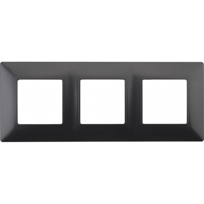 Рамка на 3 поста ЭРА ELEGANCE 14-5003-05 антрацит B0034397