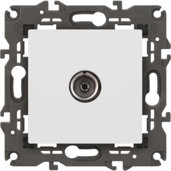 Розетка TV одиночная ЭРА ELEGANCE 14-3101-01 IP20 белый B0034290 Розетка TV одиночная ЭРА ELEGANCE 14-3101-01 IP20 белый B0034290