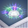 Светильник ЭРА DK LD4 SL/RGB декор cо светодиодной подсветкой мультиколор прозрачный B0019207