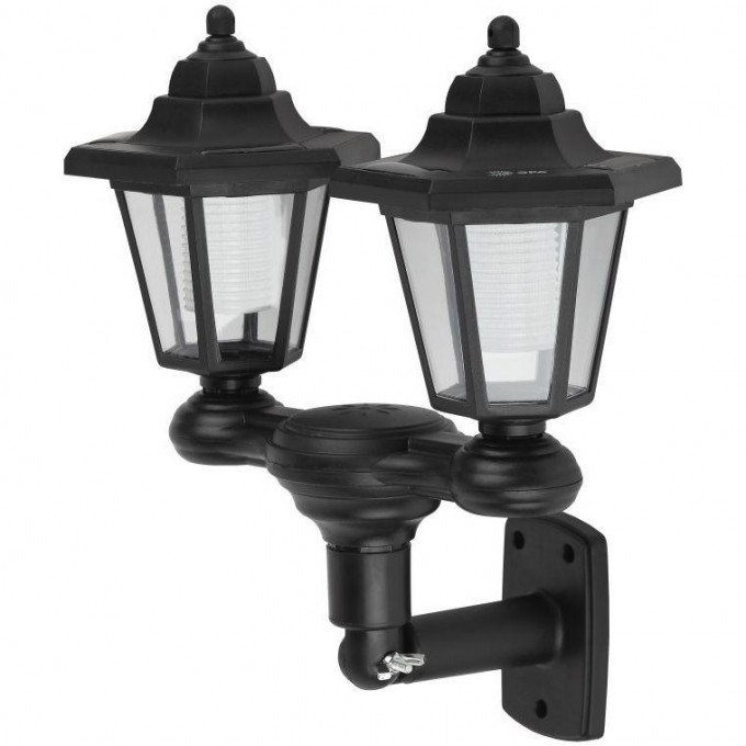 Светильник садовый ЭРА ERASV01-01 на солнечной батарее пластик черный 150см B0049551