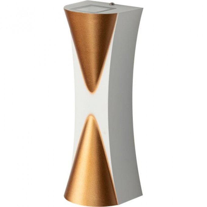 Светильник светодиодный ЭРА Б0054423 WL43 WH+GD 6Вт 3500К для интерьера/фасадов IP54 белый/золото B0054423