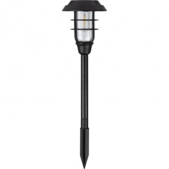 Светильник светодиодный садовый ЭРА ERASS12-03 "ЛОФТ" LED уличный на солнечной батарее