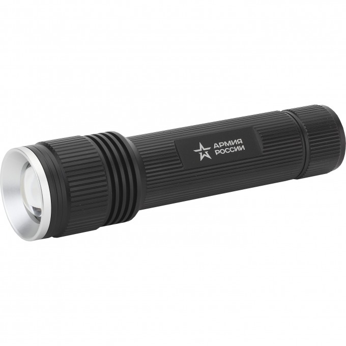 Светодиодный фонарь ЭРА АРМИЯ РОССИИ MB-901 ТОПОЛЬ ручной на батарейках с регулировкой фокуса IPX6 20Вт алюминиевый B0030201 Светодиодный фонарь ЭРА АРМИЯ РОССИИ MB-901 ТОПОЛЬ ручной на батарейках с регулировкой фокуса IPX6 20Вт алюминиевый B0030201