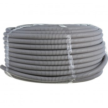 Труба гофрированная ЭРА Б0020110 ПВХ легкая d20мм с протяжкой серая 100м