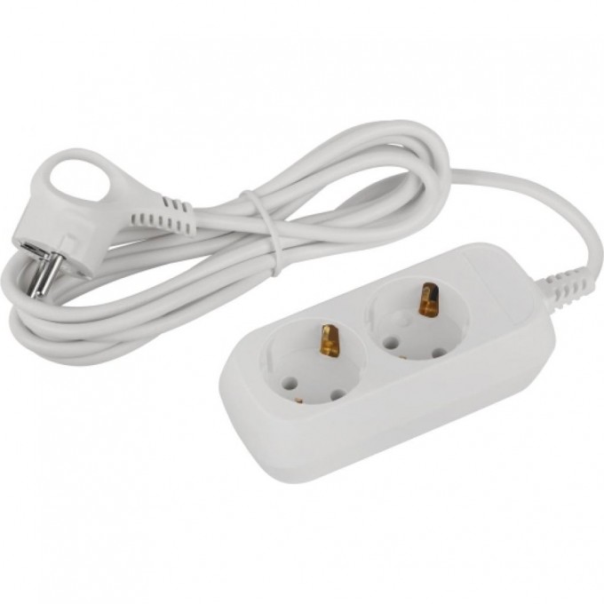 Удлинитель электрический ЭРА UDL-10-230-E Greenline 2 розетки с заземлением 3м ПВС 3х0.75кв.мм B0064947