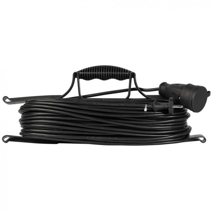 Удлинитель силовой ЭРА Б0065095 GREEN LINE FR-10-40m на рамке 1 розетка без заземления 40м ПВС 2х1кв.мм B0065095