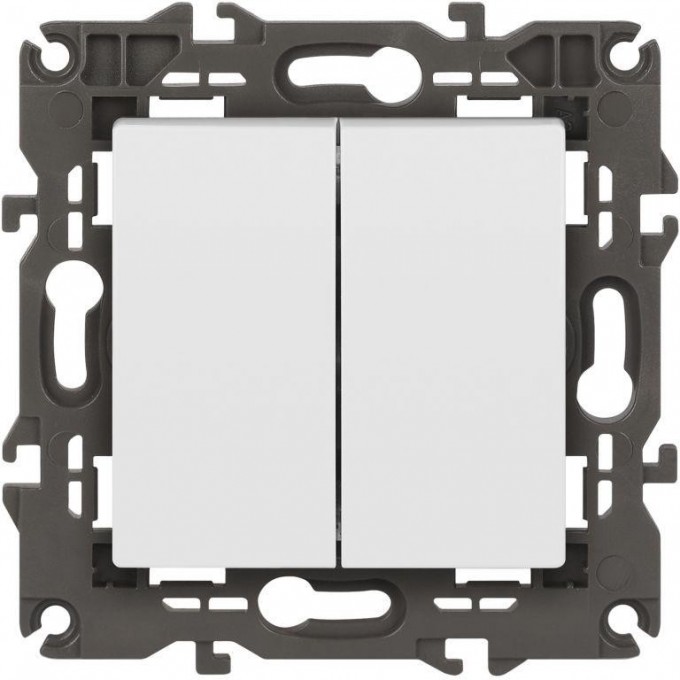 Выключатель ЭРА ELEGANCE 14-1104-01 10А IP20 250В 10AX белый B0034229 Выключатель ЭРА ELEGANCE 14-1104-01 10А IP20 250В 10AX белый B0034229